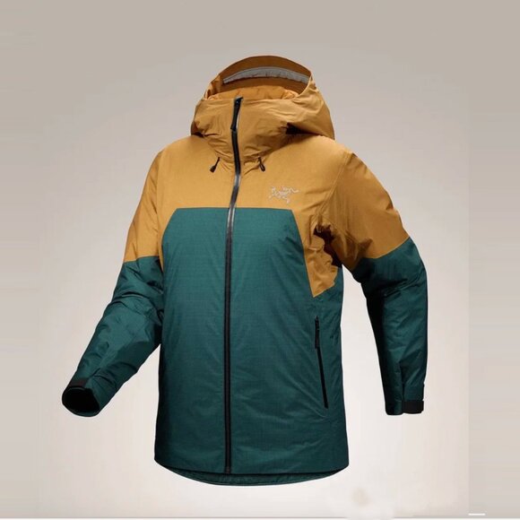 NWT Arcteryx Rush Insulated Jacket Women's Yukon/Pytheas XS - Picture 2 of 3